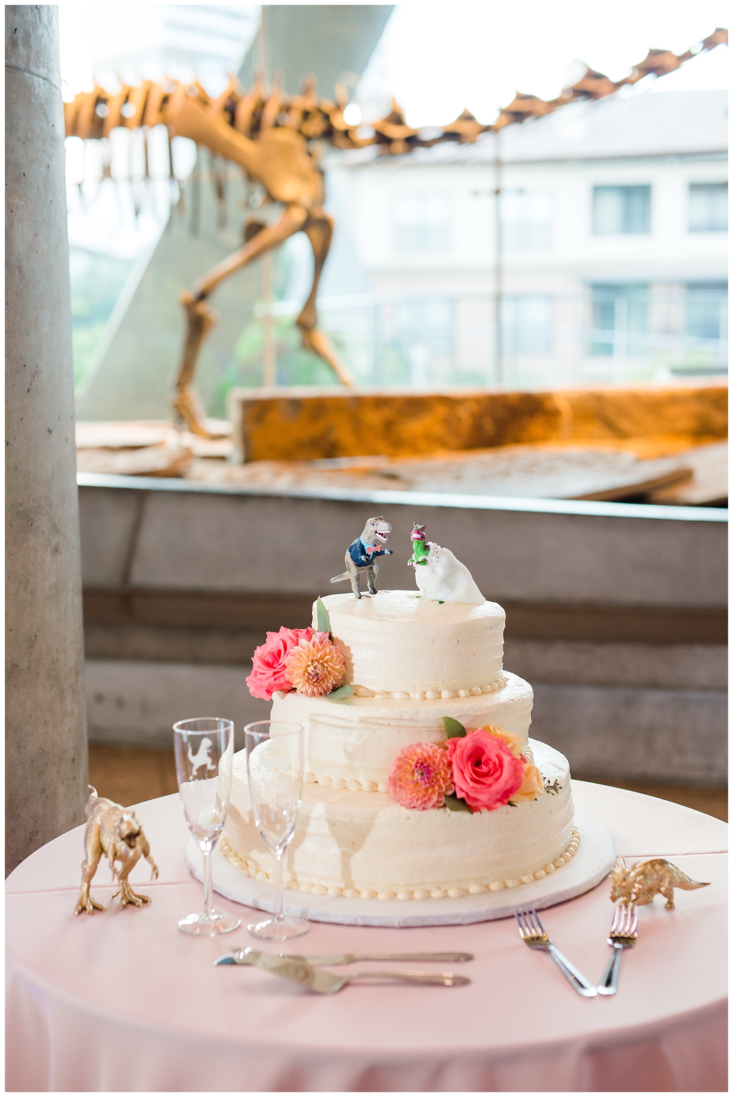 Wedding at the Perot Museum of Nature and Science