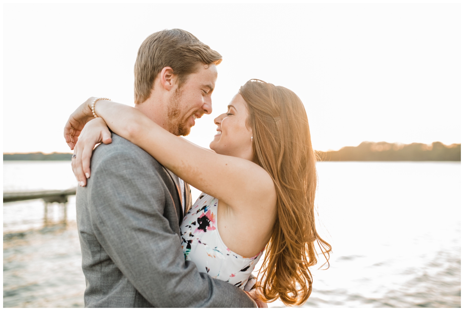 White Rock Lake and Uptown Dallas Engagement Session