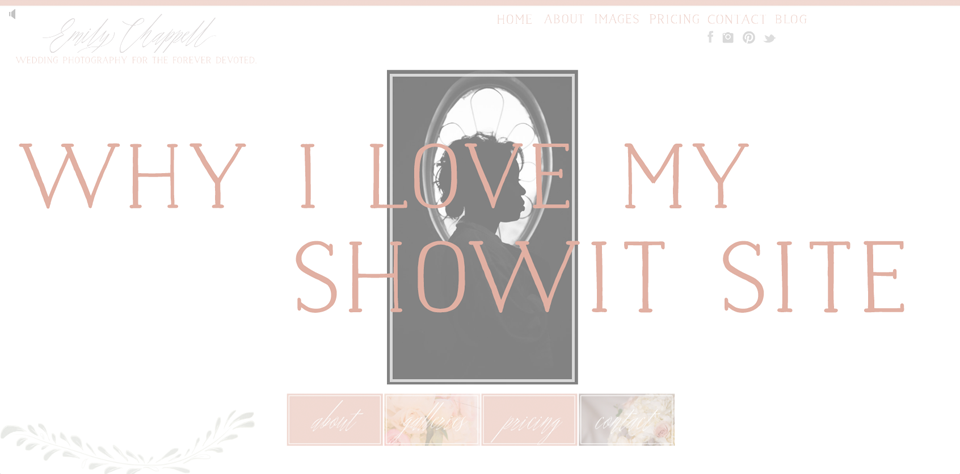 Showit Site Review from Emily Chappell Photograph