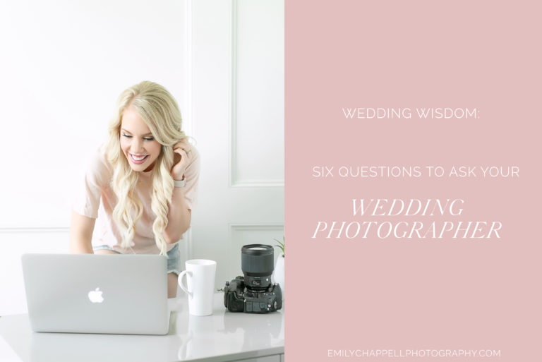 Six Questions to Ask Your Wedding Photographer Before Hiring