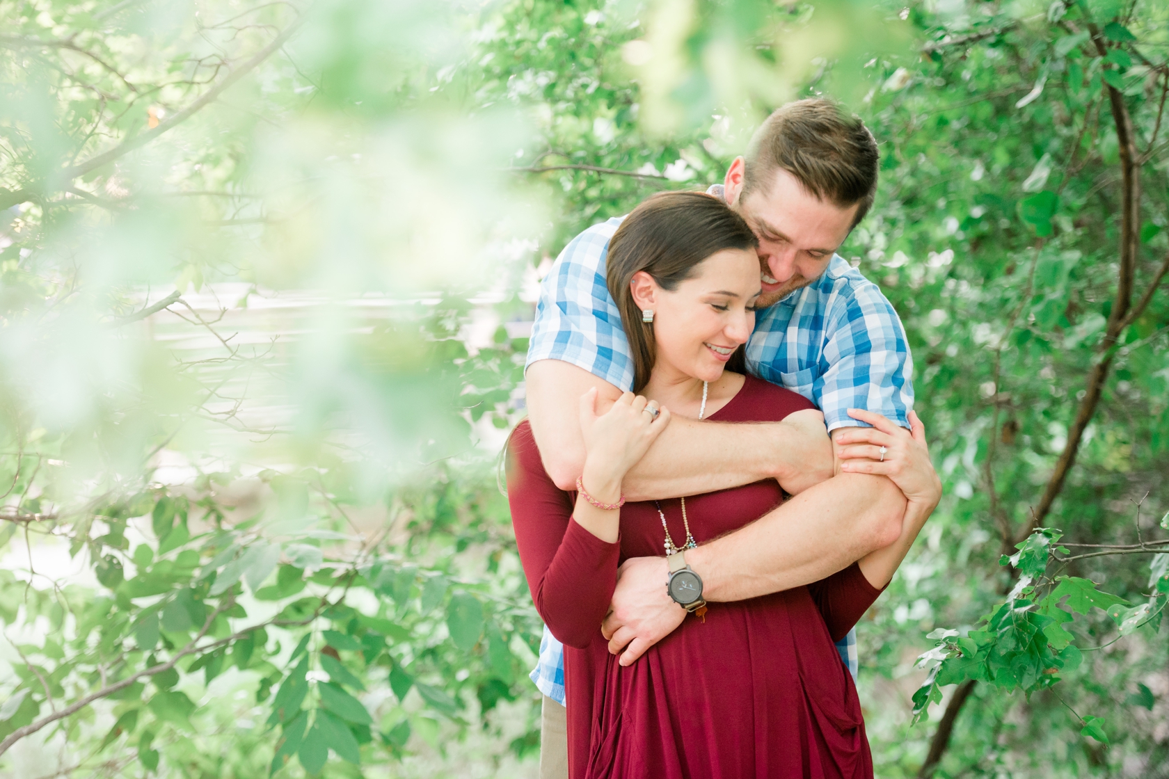 Golden Hour Engagement Session - Engagement Session At Arbor Hills Nature Preserve 2 