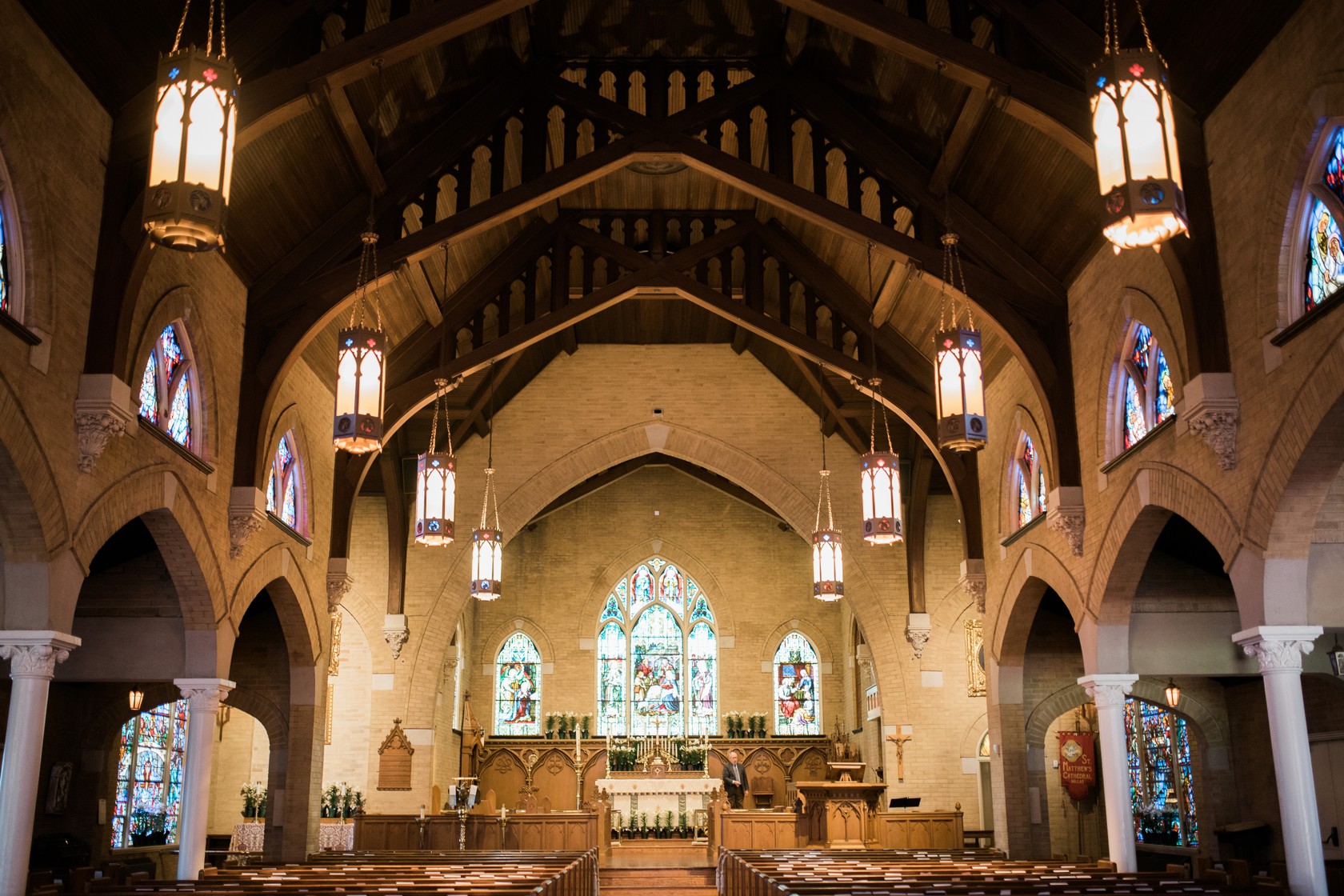 Classic Wedding At St. Matthews Cathedral In Dallas, Texas