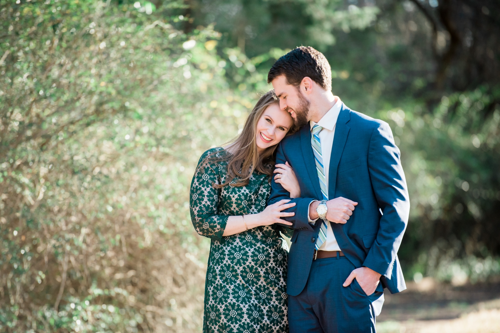 Dallas Engagement Photos at Highland Park