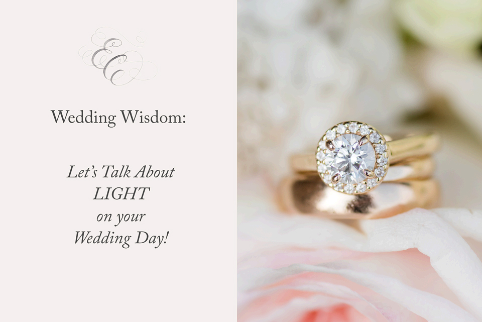 Light on your Wedding Day by Dallas Wedding Photographer
