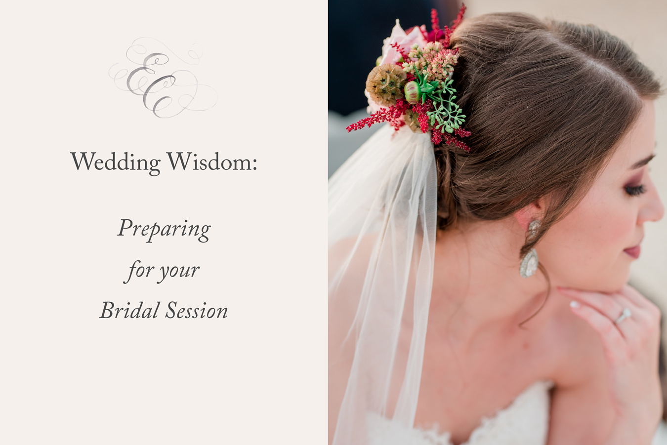 Preparing for Your Bridal Session