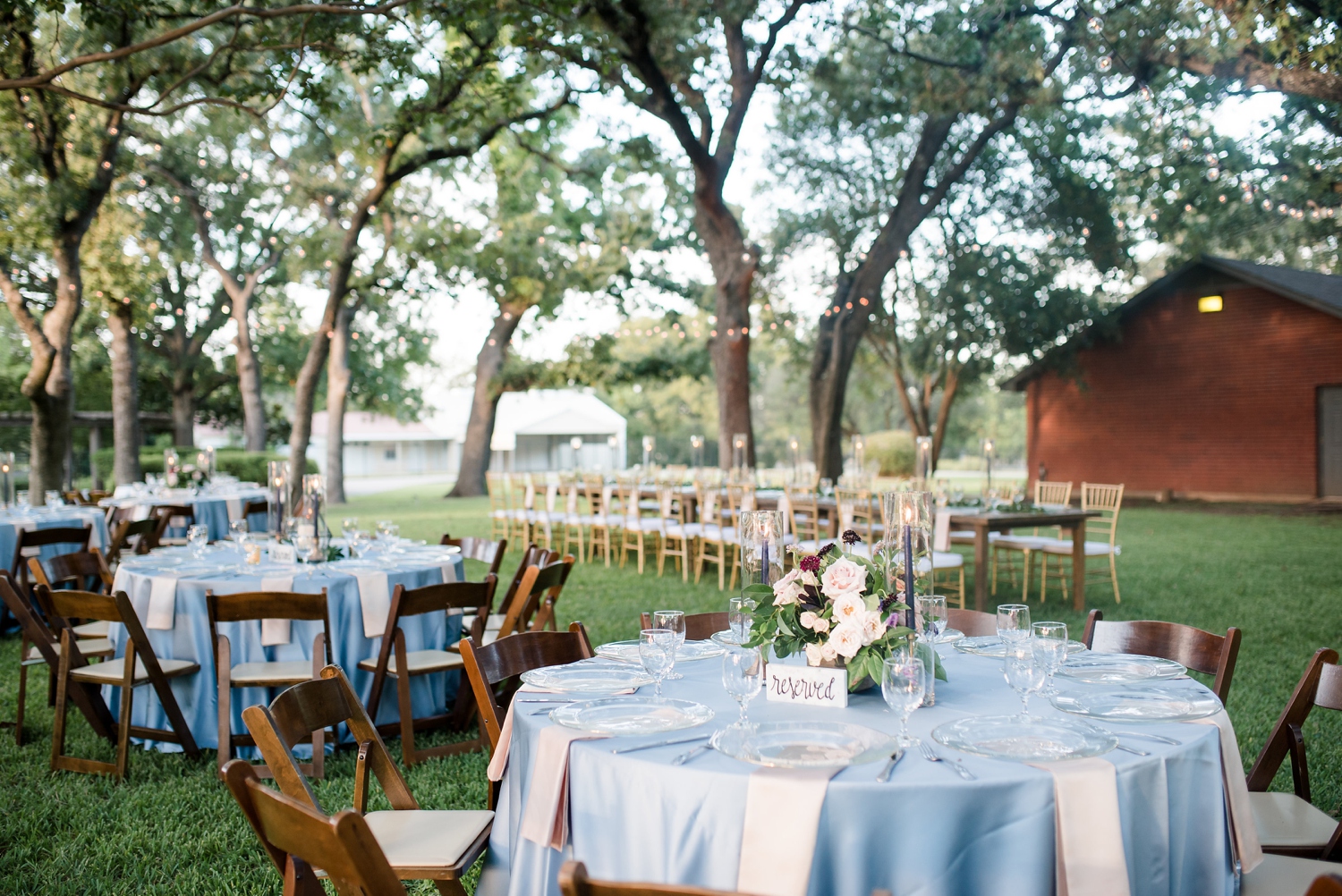 Lakeside Wedding Reception by Fort Worth Wedding Photographer