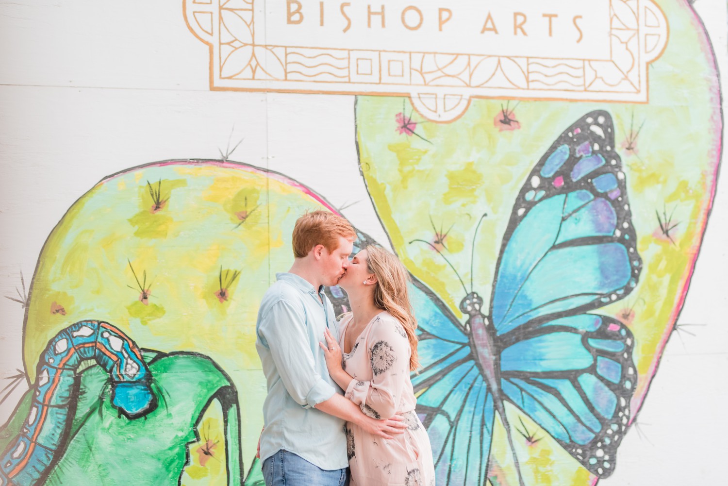 Bishop Arts Engagement Session in Dallas