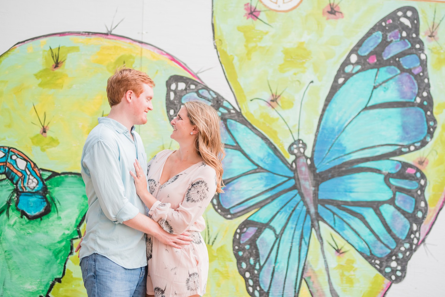 Bishop Arts Engagement Session in Dallas