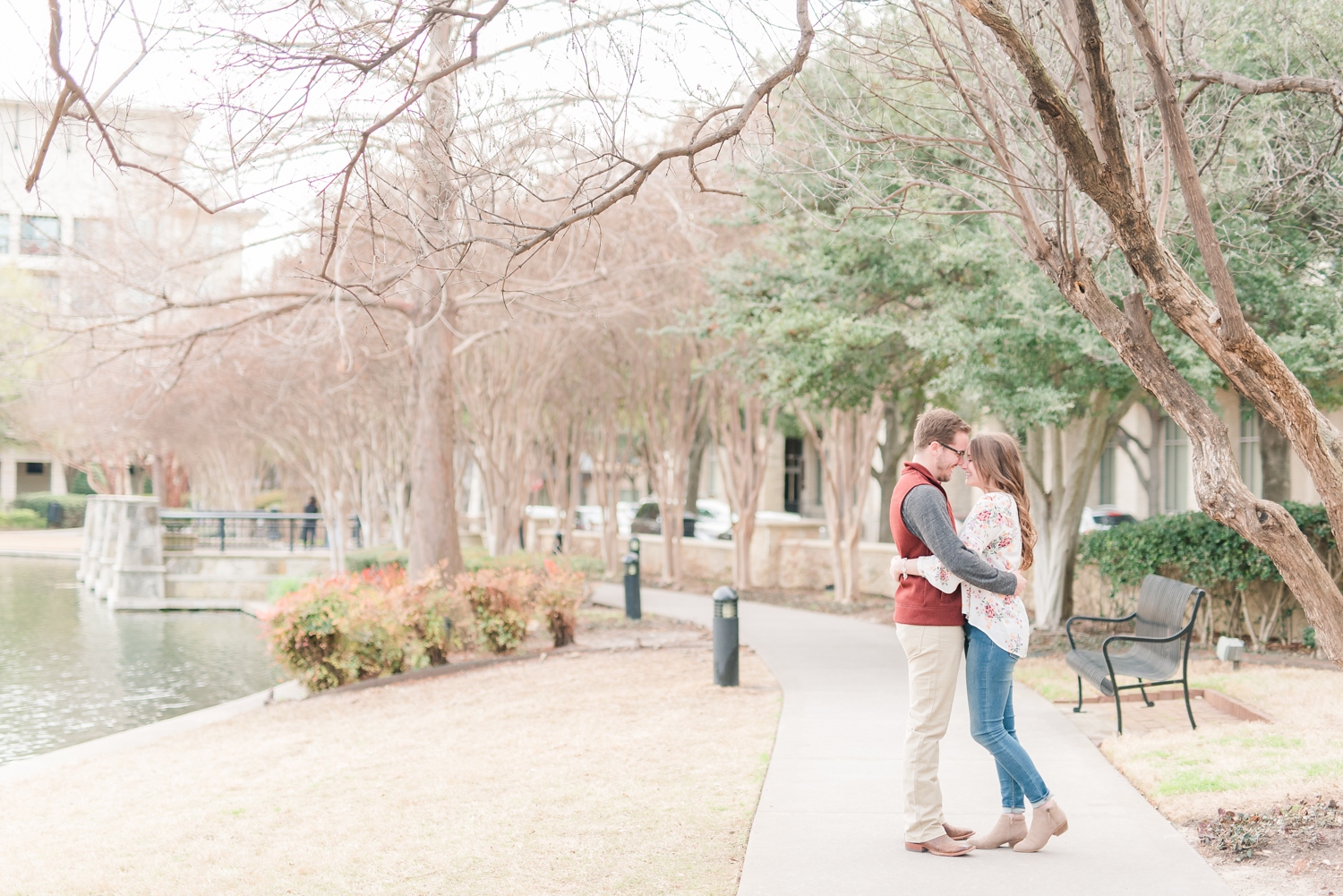 Shops at Legacy and Arbor Hills Nature Preserve Engagement Session