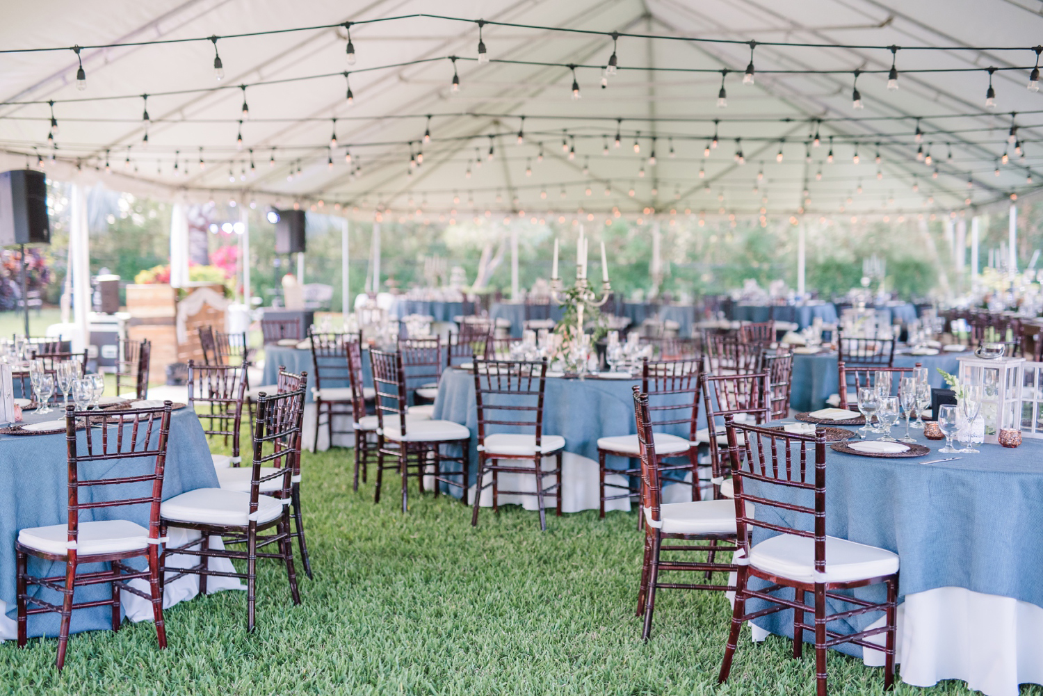 Wedding Reception at Floras Garden Venue in Miami