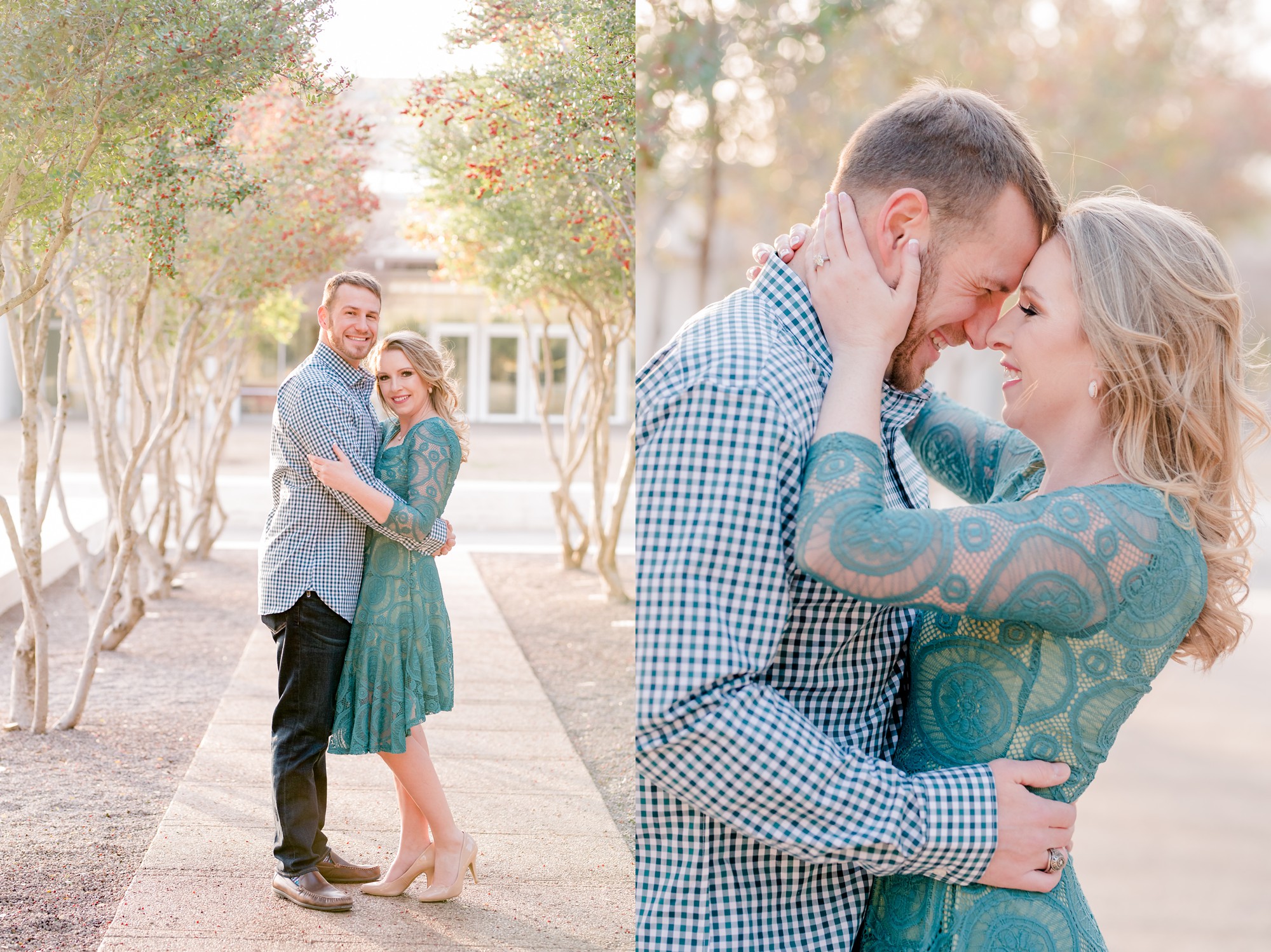 Kimbell Art Museum Engagement Photos in Fort Worth